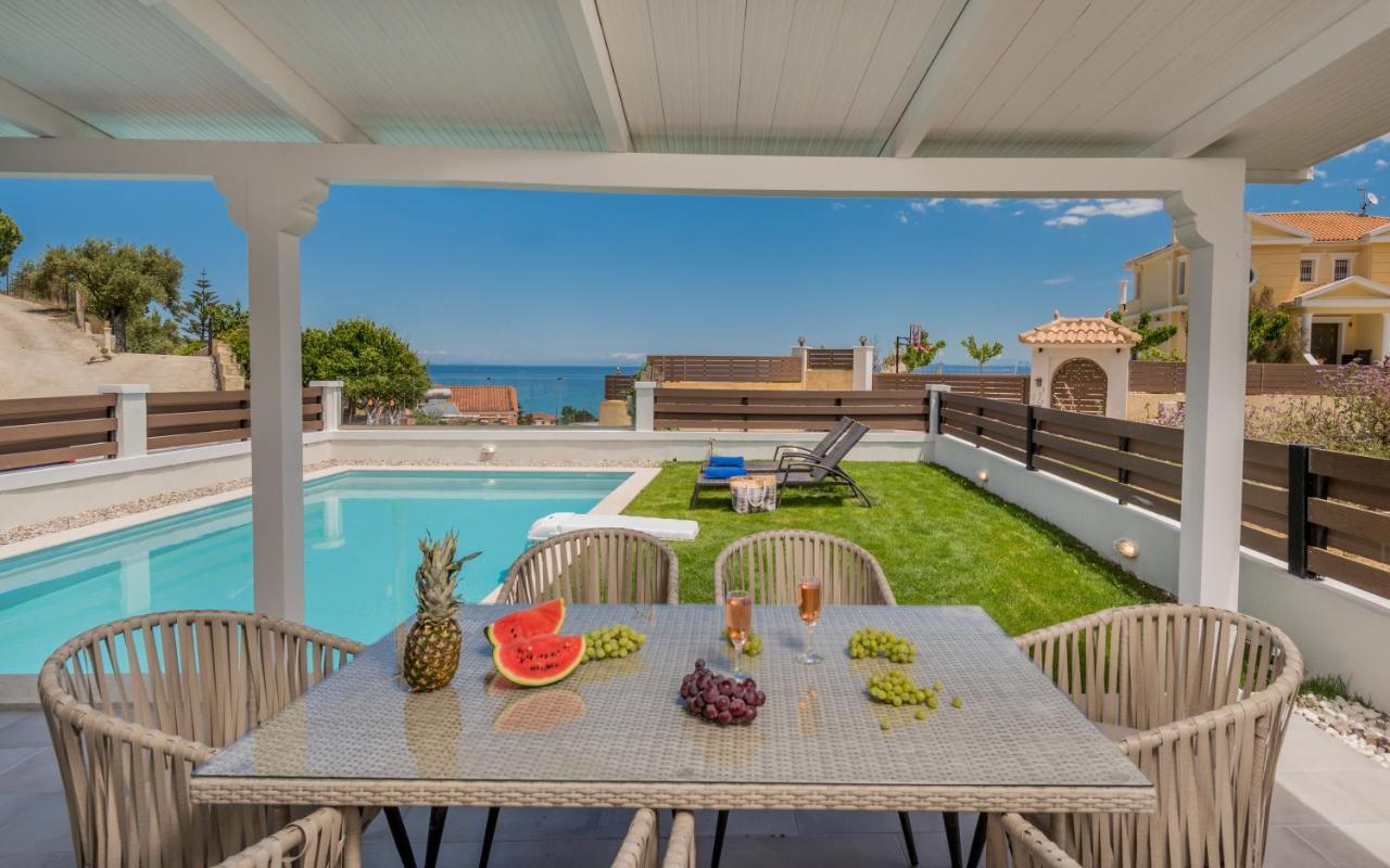 Astarte Villas - Villa Siesta With Private Pool Argassi Exterior photo